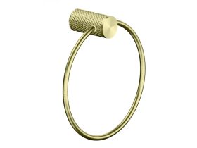   Kis törölközőtartó COPEN DIAMOND szálcsiszolt sárgaréz