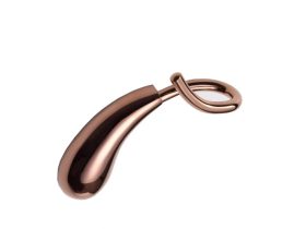 Fürdőszobai akasztó COPEN DROP, rose gold