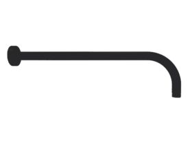 Zuhanyfej tartó COPEN, kör alakú, 400 mm, matt fekete