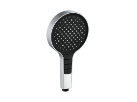 COPEN kézi zuhanyfej, 4 funkciós, fekete/króm