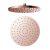 Zuhanyfej COPEN 250 mm átmérő, rose gold, ABS