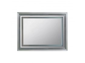 Tükör COPEN 1000x760 mm, LED, ezüst
