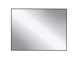 Tükör COPEN 1000x700 mm, fekete alumínium keret