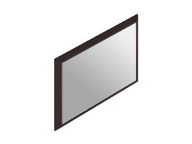   Tükör COPEN 600x800 mm, alumínium keret (40 mm), kávé szín