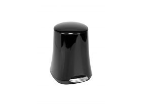   Pedálos szemetes COPEN 5 L, műanyag, softclose fedéllel – fekete