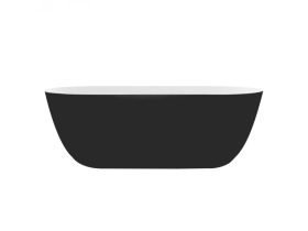   Szabadon álló kád COPEN JUDY 1700x750x570 mm, matt fekete/matt fehér