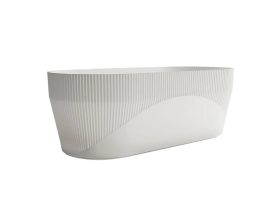   Szabadon álló kád COPEN GINGER 1700x800x580 mm, bézs/matt fehér