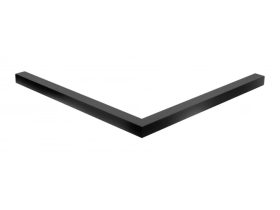 Zuhanykabin állvány COPEN 800x800x50 mm fekete