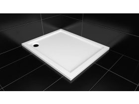   Lapos zuhanytálca COPEN SOLILUX 1000x900x30 mm szifon nélkül