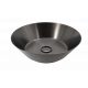 Felső beépítésű fém mosdó COPEN, 400x125 mm, gunmetal