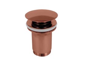 Pop-up leeresztő COPEN 5/4", kör alakú, rose gold