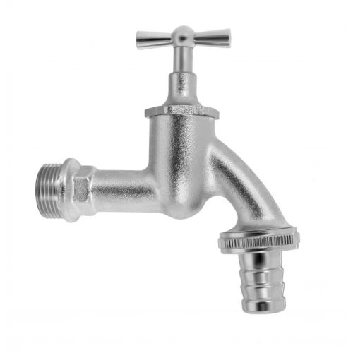 Kerti csap 1/2", LUX króm-matt