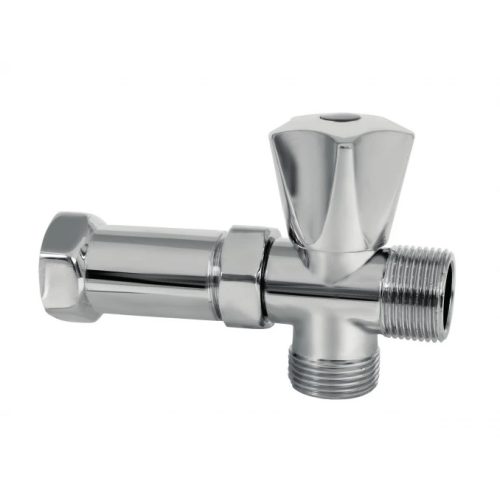 Sarokszelep MINOTTI 3/4"x3/4"x3/4", elosztó TH