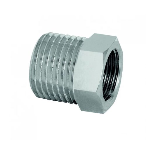 Átalakító idom MINOTTI 3/8" belső x 1/2" külső menet, króm