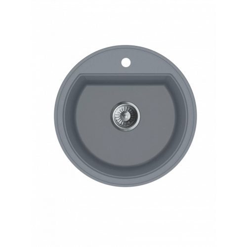 MILO ESSENCE gránit mosogatótálca fi 51 Diamond grey szifonnal