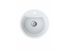   MILO ESSENCE gránit mosogatótálca fi 51 Magnesia white szifonnal