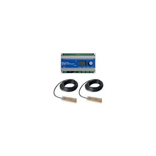 ETO2 termosztát + 2x ETOR-55 szenzor + 2x ETF-744 hőmérséklet szenzor