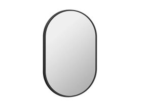 MINOTTI 500x800 mm matt fekete alu tükör 20 mm kerettel