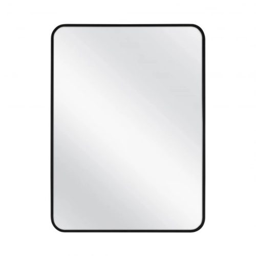 MINOTTI 600x800 mm tükör fekete alu kerettel