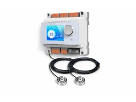 Kültéri wifi fűtésvezérlő szett 2 kör térkő