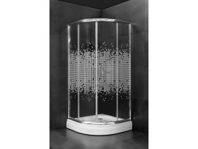 Zuhanykabin Íves MINOTTI R800x185 JAK 5281 négyzetrácsos