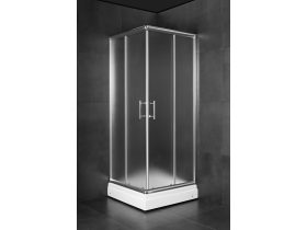 MINOTTI 90x90x185 zuhanykabin matt üveg 5 mm