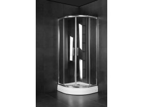 MINOTTI R900x185 íves zuhanykabin átlátszó üveg 5 mm