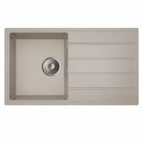 MILO METRO gránit mosogató 76x44 Pure sand, szifonnal