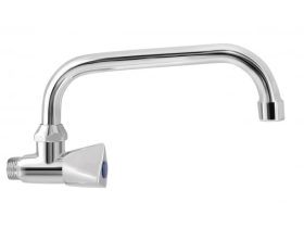 Hideg vizes csaptelep, felső kifolyással, fi 18, 20 cm