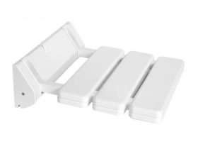 MINOTTI zuhanykabinos szék, falra szerelhető, fehér