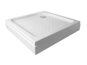   MINOTTI JA 145B akril zuhanytálca leszerelhető előlapos, 90x90