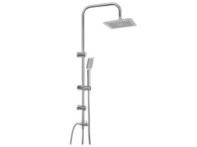 MINOTTI felszálló zuhanyszett szögletes fejjel, króm