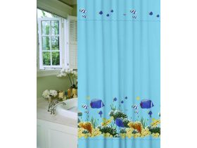 MINOTTI zuhanyfüggöny 2000x1800 mm, halacskás