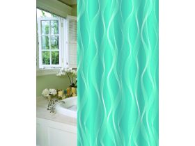 MINOTTI zuhanyfüggöny 2000x1800 mm, hullámos