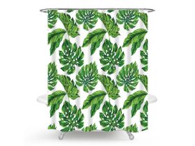 MINOTTI zuhanyfüggöny 2000x1800 mm, tropikus minta