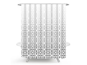 MINOTTI zuhanyfüggöny 2000x1800 mm, üvegfestmény stílus