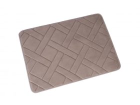 MINOTTI memóriahabos fürdőszobai szőnyeg 500x700 szürke