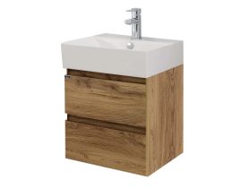 LINEART PLAZA 500 fürdőszobaszekrény Legnano mosdóval