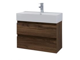 LINEART PLAZA 700 fürdőszobaszekrény Navarro mosdóval