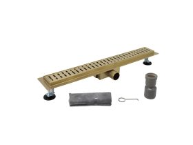 PROFIL M WAVE 600 zuhanyfolyóka arany színben