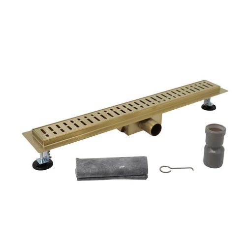 PROFIL M WAVE 600 zuhanyfolyóka arany színben