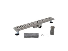 PROFIL M WAVE 700 zuhanyfolyóka szálcsiszolt inox