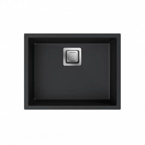 MILO QUBUS 56x44 gránit mosogató Lava stone színben