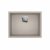 MILO QUBUS 56x44 gránit mosogató Pure sand színben