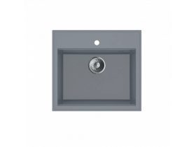 MILO RETTO 56x51 gránit mosogató Diamond grey színben