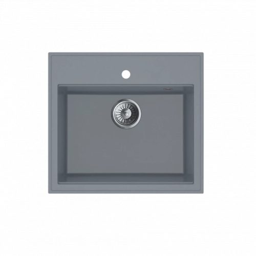 MILO RETTO 56x51 gránit mosogató Diamond grey színben