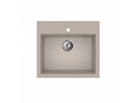 MILO RETTO 56x51 gránit mosogató Pure sand színben