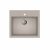 MILO RETTO 56x51 gránit mosogató Pure sand színben