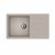 MILO RETTO 78x46 gránit mosogató Pure sand színben