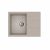 MILO RETTO 65x50 gránit mosogató Pure sand színben